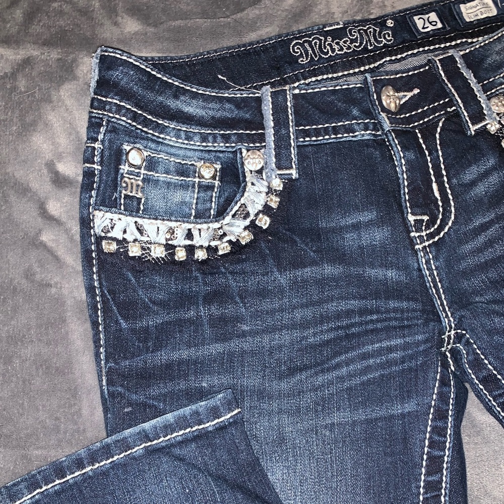 Miss Me Slim Boot it Jeans Size 26